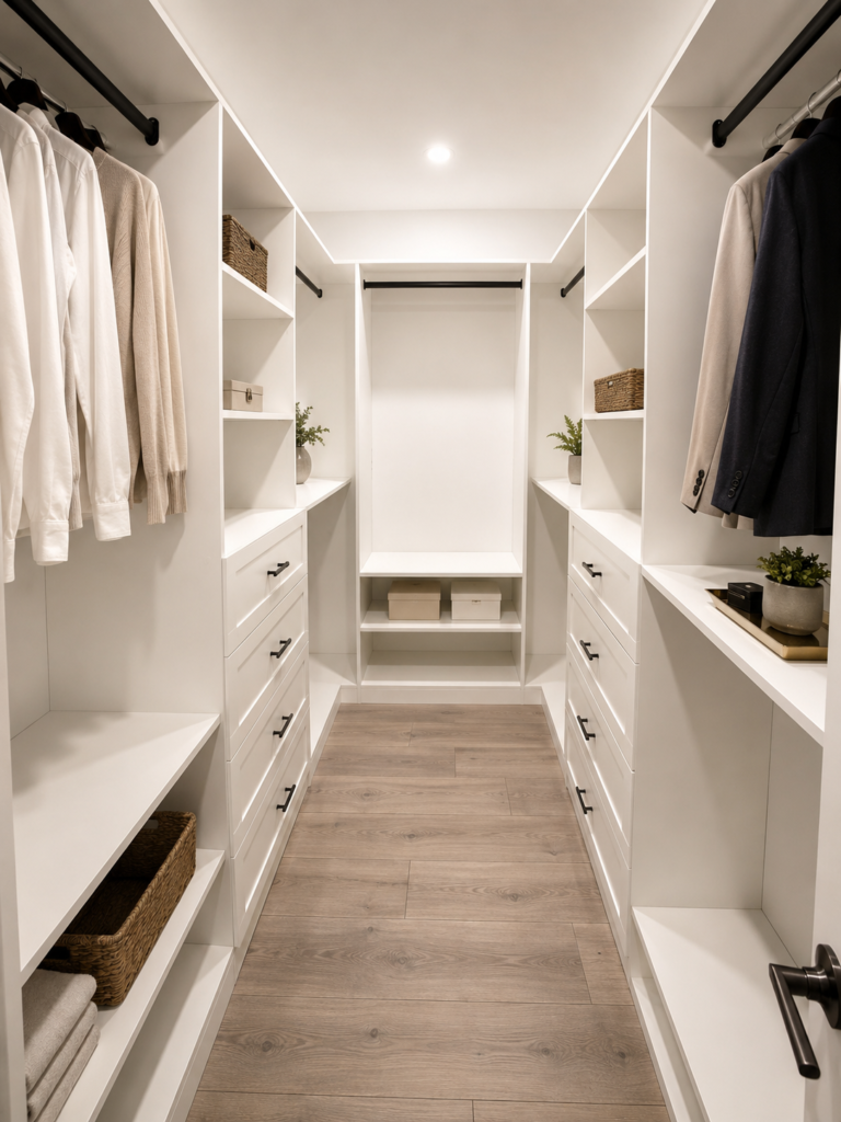 Custom closet walkin
