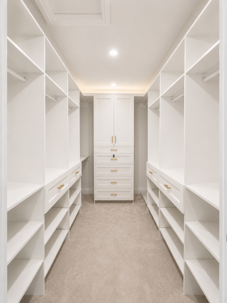 LUXURY WALKIN CLOSET